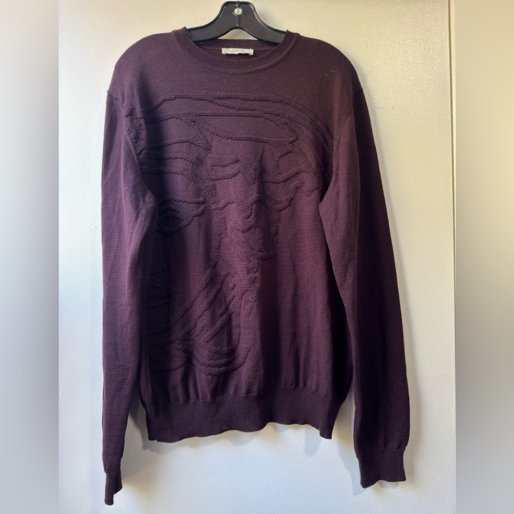 Men’s Versace Collection Medusa Head Sweater